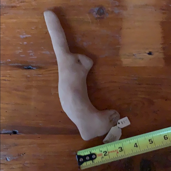 🥕 Handmade Primitive Brown Rabbit - Picture 6 of 6